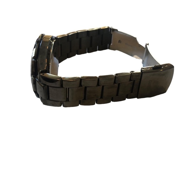 GUESS Waterpro U11511G1 Black Tone Quartz Analog Men's Divers 100 Meter Watch - Picture 4 of 10